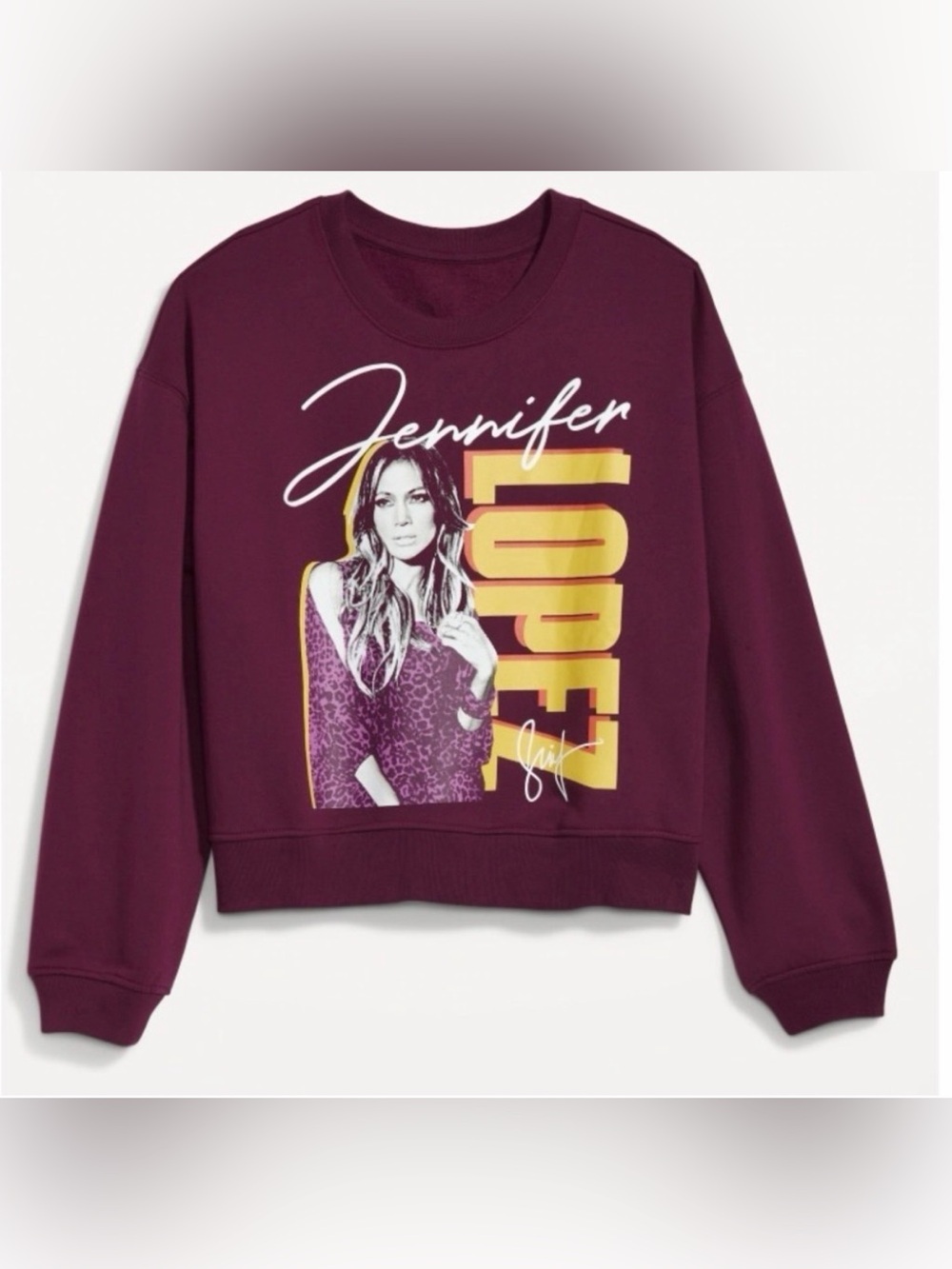 Jennifer Lopez Sweat Shirt Old Navy XXL